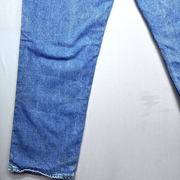 Vintage Carhartt Jeans B17 Relaxed Fit Blue Mens 38 Denim Zip Logo - Picture 16 of 16